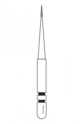 Two Striper 201 Dental Burs