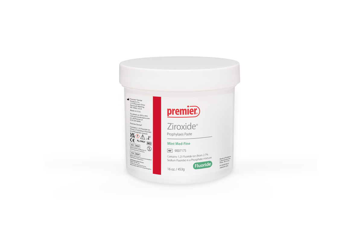 Premier Dental - Ziroxide® Prophy Paste - Professional Prophylaxis