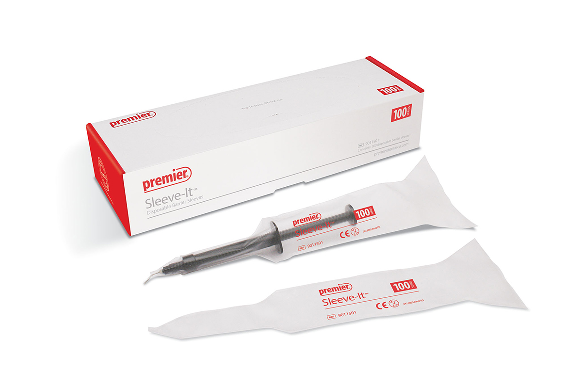 Premier Dental - syringe sleeve packaging