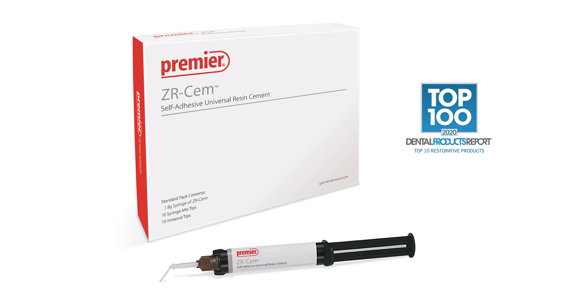 Premier ZR-Cem Self-Adhesive Resin Cement | 8gm Syringe | Exp 2026-03 | Dental Zirconia Cement