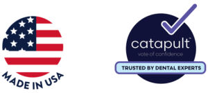 Premier X5 Made in USA & Catapult Education Vote of Confidence logo
