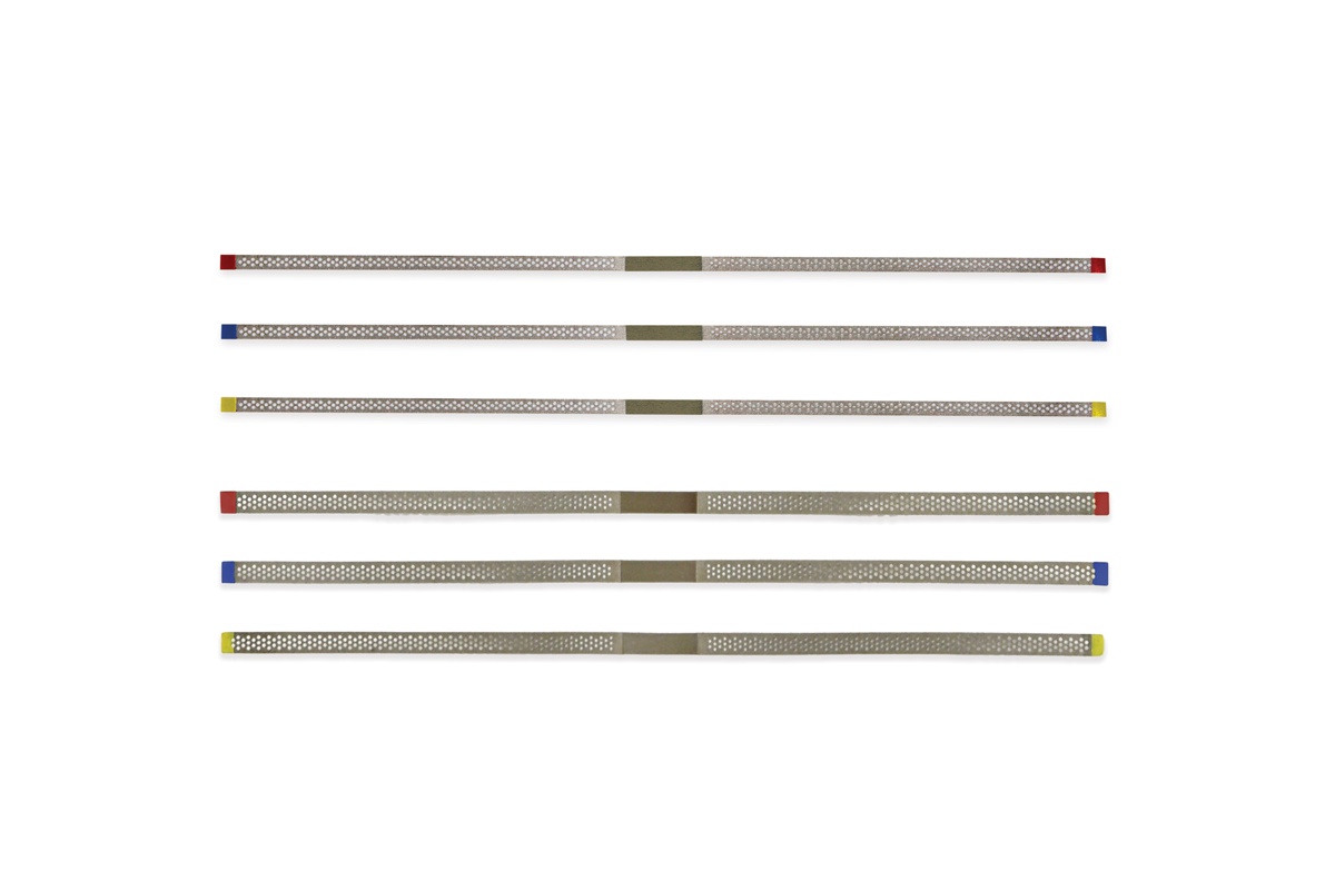 Two Striper® Perforated Diamond Finishing Strips