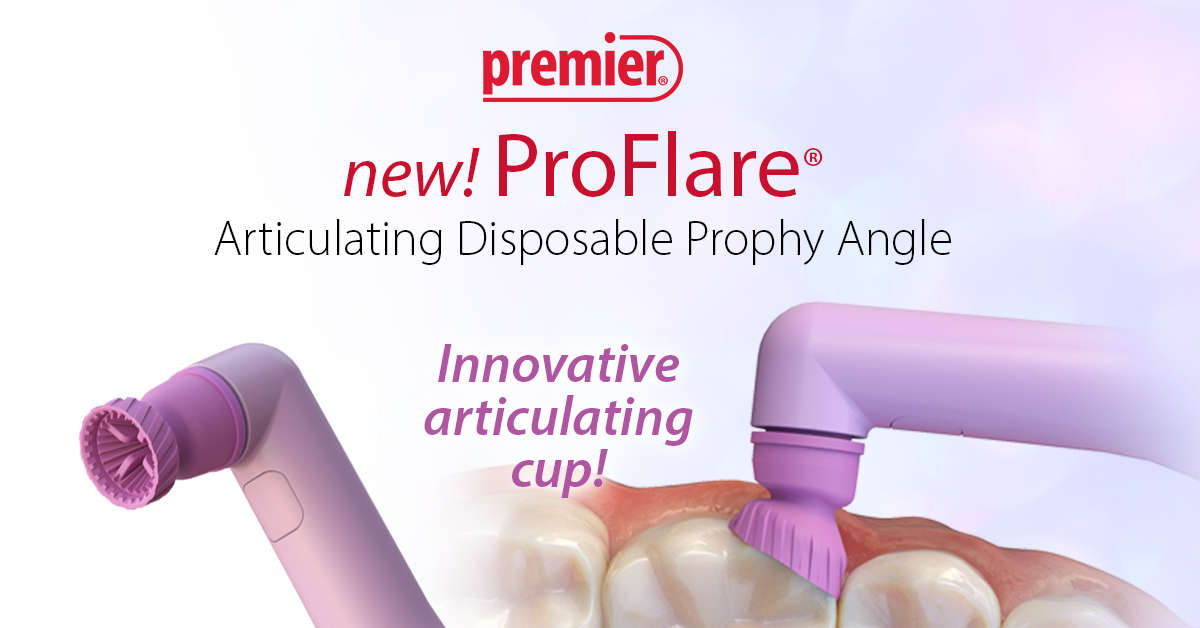 Premier Dental ProFlare® Articulating Disposable Prophy Angle