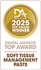 2025 Dental Advisor Top Award Soft Tissue Management Paste - Traxodent