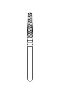Two Striper EURO TSZtech 856-018 Round-End Taper