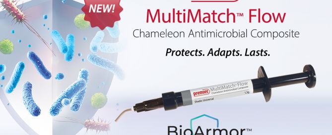 new! MultiMatch Flow - Chameleon Antimicrobial Composite